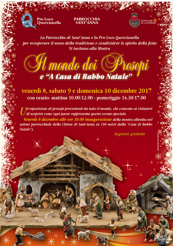 La Casa di Babbo Natale e il trenino Guelfo - Quercianella -LI Livorno